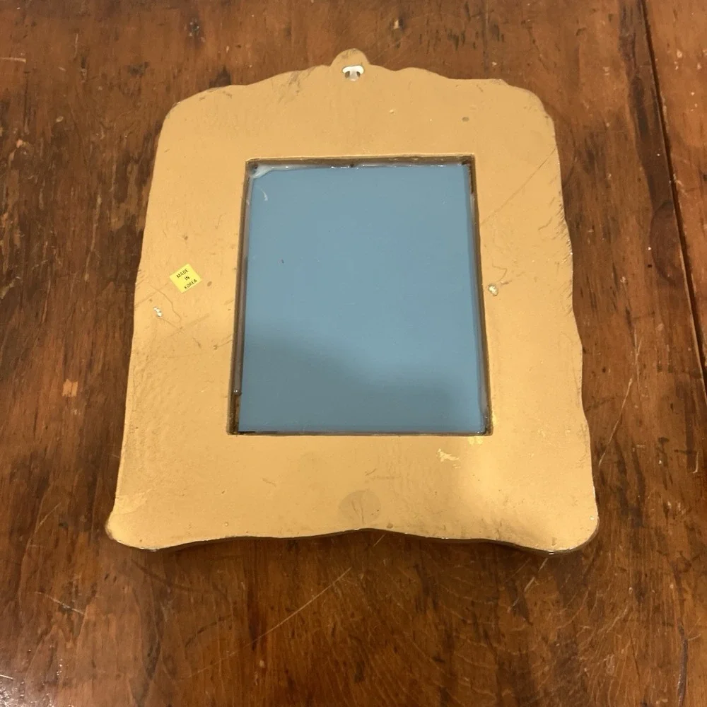 Gilt Gold Cherub Mirror 10 1/2
